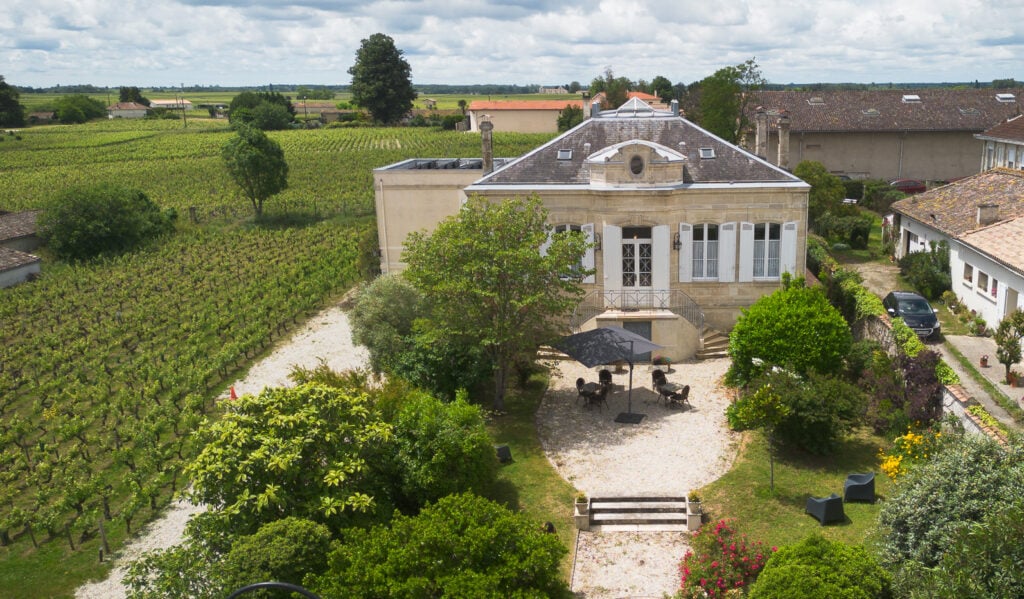 Accueil 1 Chateau Papounan vu du ciel