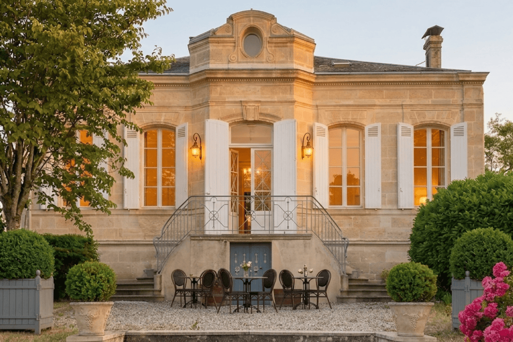 Château Papounan, maison d'hôtes à Saint-Estèphe, Médoc, France.